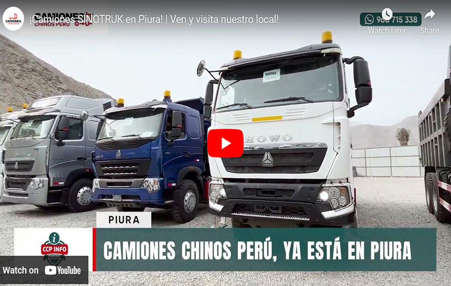 ¡Camiones SINOTRUK en Piura! | Ven y visita nuestro local!
