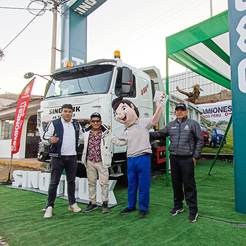 Sinotruk Howo en La Expoferia Internacional de Huancaro 2023