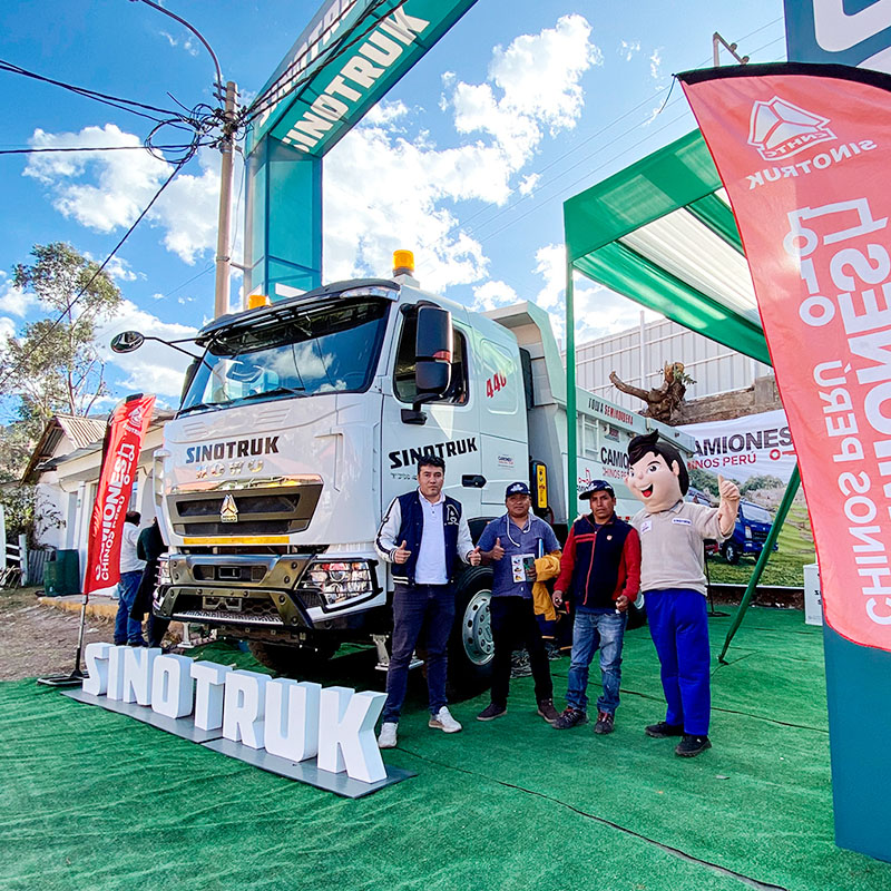 Sinotruk Howo en La Expoferia Internacional de Huancaro 2023