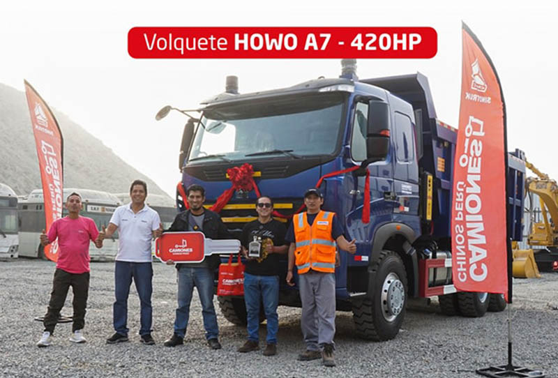 Testimonio - Volquete Sinotruk HOWO A7 - 420 HP