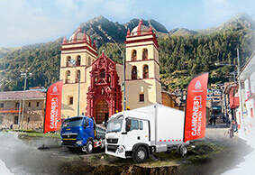 Willkamin: Camiones Chinos Perú presente en Huancavelica
