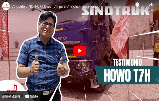 Volquete SINOTRUK Howo T7H para Chincha | Testimonio